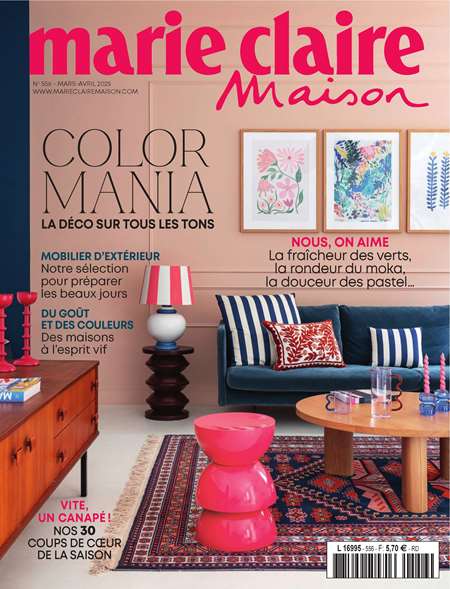 Abonement MARIE CLAIRE MAISON + MARIE CLAIRE IDEES - MARIE CLAIRE MAISON + MARIE CLAIRE IDEES -50% pendant 6 mois sans engagement