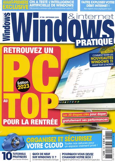 Abonement WINDOWS NEWS - WINDOWS NEWS -50% pendant 6 mois sans engagement