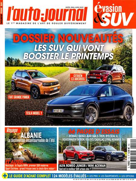 Abonement L'AUTO JOURNAL 4 X 4 - L'AUTO JOURNAL 4 X 4