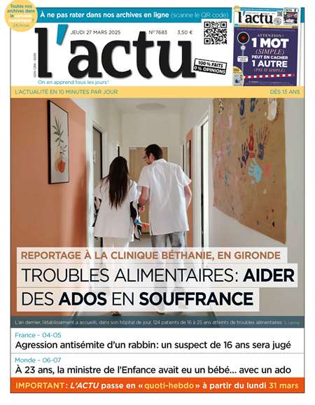 Abonement L'ACTU - Revue, magazine, journal L'ACTU - Abonnement