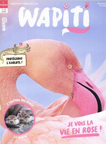 Abonement WAPITI + HS - De 7 a 13 ans.Avec Wapiti, l'actualite de la science et de la nature est passee au rayon X, la creativite du monde animal et vegetal est revelee, la beaute de la planete est demontree, les lecteurs passionnes deviennent des ecocitoyens (...)