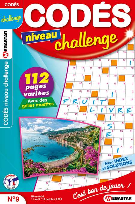 CODES NIVEAU CHALLENGE