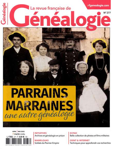 LA REVUE FRANCAISE DE GENEALOGIE