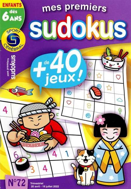 MES PREMIERS SUDOKUS