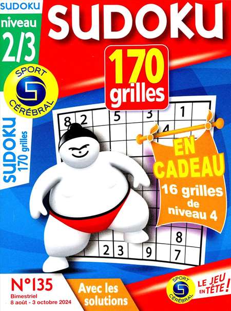 SUDOKU 170 GRILLES