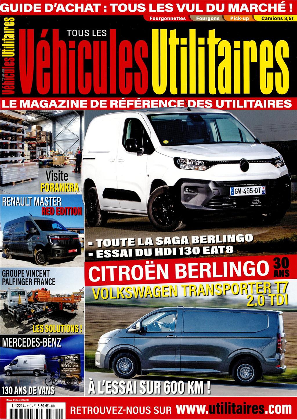 TOUS LES VEHICULES UTILITAIRES
