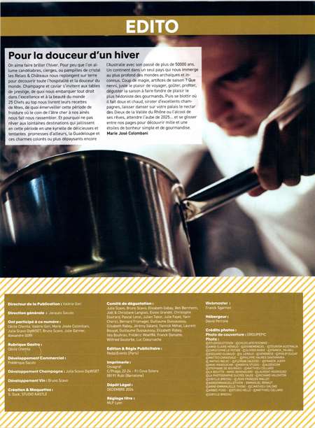 VINS ET GASTRONOMIE